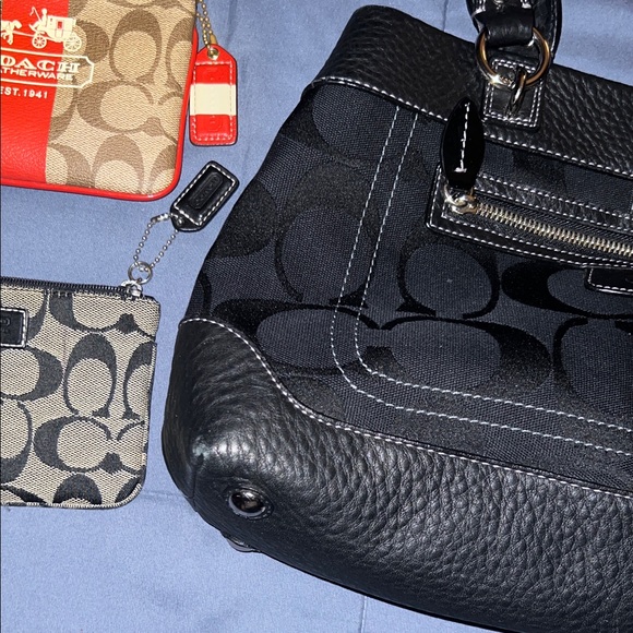 Coach Black and 2 Zip wallets - Picture 5 of 13